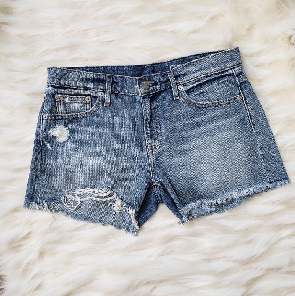 GAP distressed shorts